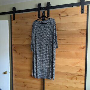 J. Jill Wearever Geometric Print Dress 4X